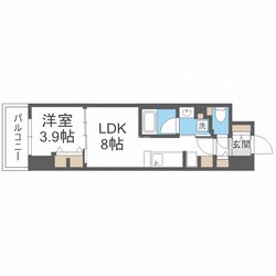 アーバネックス西本町の物件間取画像